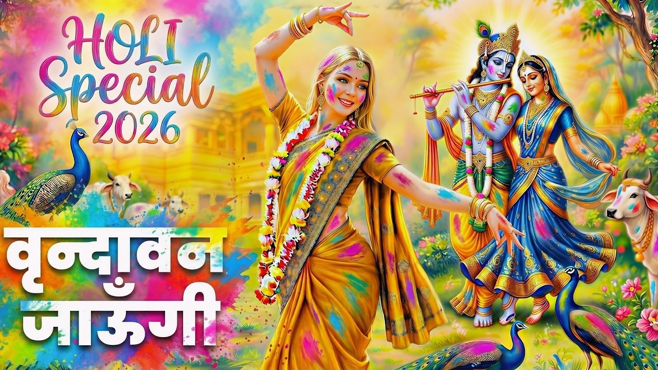 होली स्पेशल 2026 | Vrindavan Jaungi | वृन्दावन जाउंगी | मेरे उठे विरह मे पीर | Holi Song |#holi2026