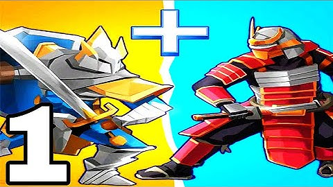 Merge Battle Simulator - Walkthrough Part 1 Levels 1-15 New Game - Android ios Gameplay