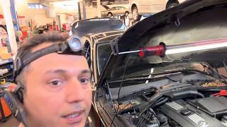 2009 BMW 535i N54 E60 coolant leak on Turbo lines repair