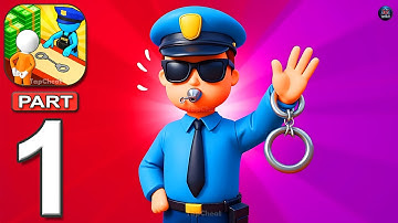 Police Department - Gameplay Walkthrough Part 1 - Be the Prison Boss (Android, iOS)