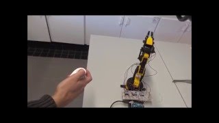 Robotics Arm with Arduino and Wii Nunchuck