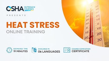 Beat the Heat | OSHA Heat Stress Training & Certification | Safety Tips | Workplace Safety Course