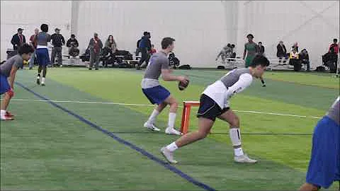 Flushing 2020 WR Joseph Jaruzel highlights with Ri...