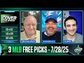 MLB Picks for Today, Monday 7/28/25 Predictions | MLB Game Analysis