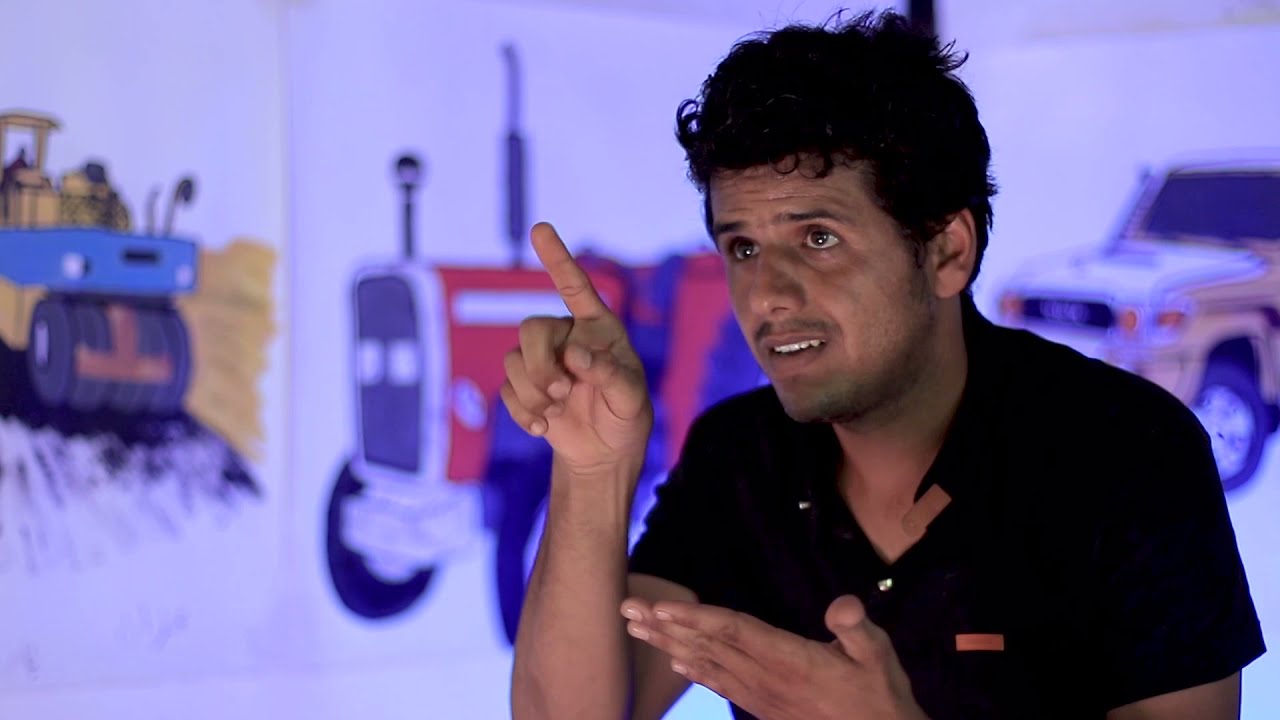 ذوي الهمم ( الحلقة الاولى )  ياسر باحاج تحدى الاعاقه ليصبح رسام وصانع رسوم متحركه