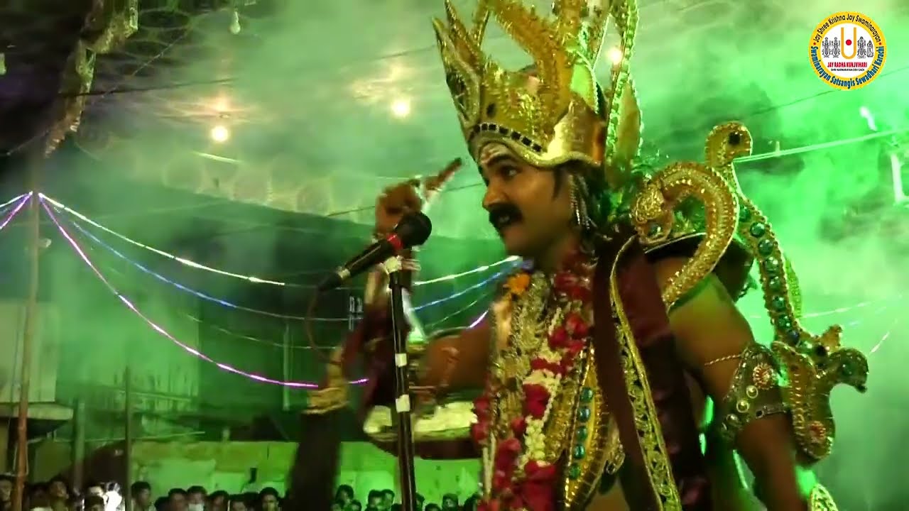 JAI SHRI KRISHNA  JAI SWAMINARAYAN.. Swaminarayan Temple Karachi Highlights of Navratri RamLila 2021