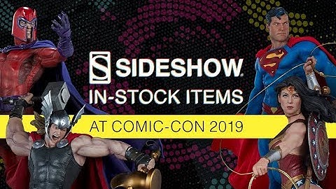 On Display at SDCC 2019 AND Shipping Now From Sideshow!