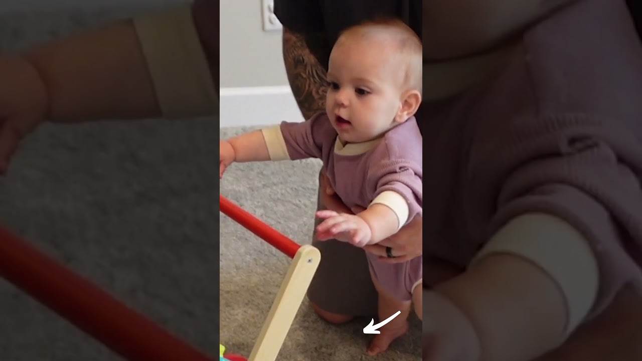 Boss Baby Learns To Walk!