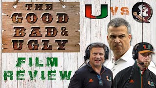 ميامي هوريكانز يهيمن على فريق فلوريدا ستيت سيمينولز | تحليل الأفلام الجيدة والسيئة والقبيحة screenshot 3