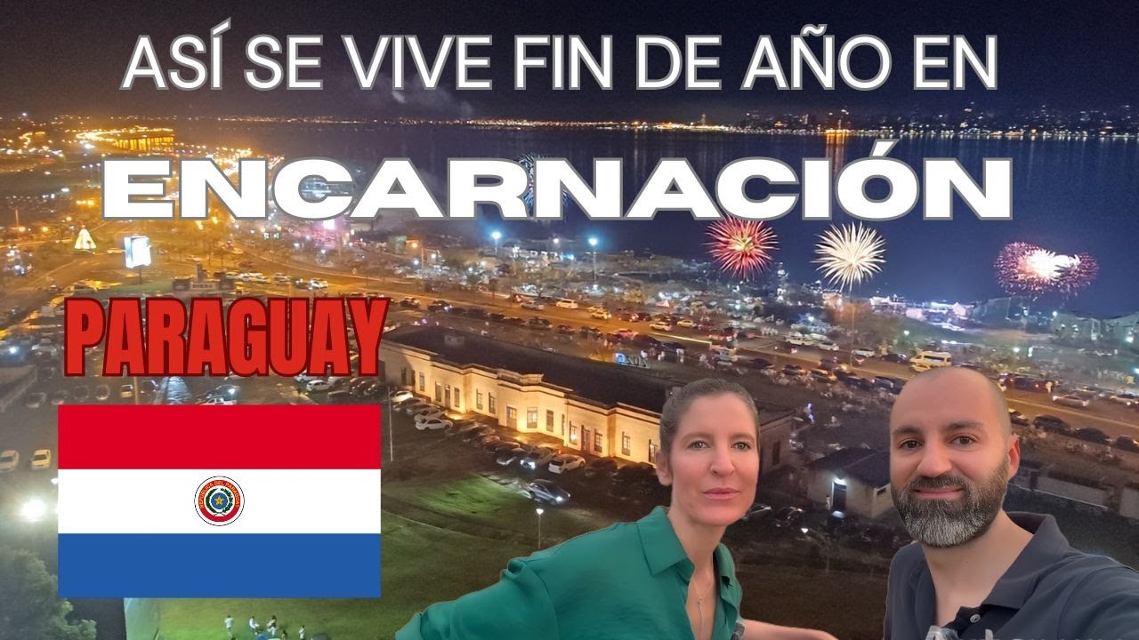 Así se vive Fin de Año en Encarnación Paraguay