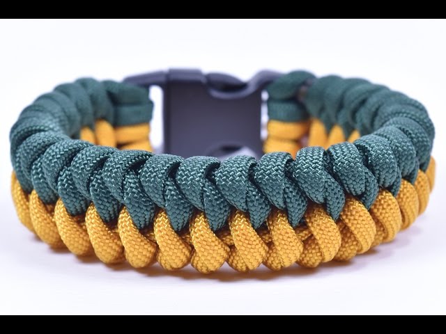 Make the Mated Snake Paracord Survival Bracelet - Bored Paracord 