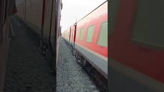 Powerful WAP 7 With Akal Takht Express 260Kmph Crossing Shorts🇮🇳Indian Railways Short #viral #shorts