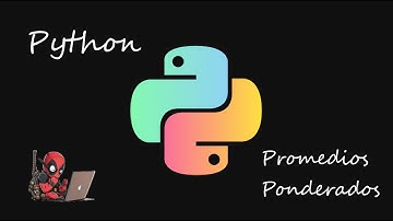 Python | Promedios Ponderados
