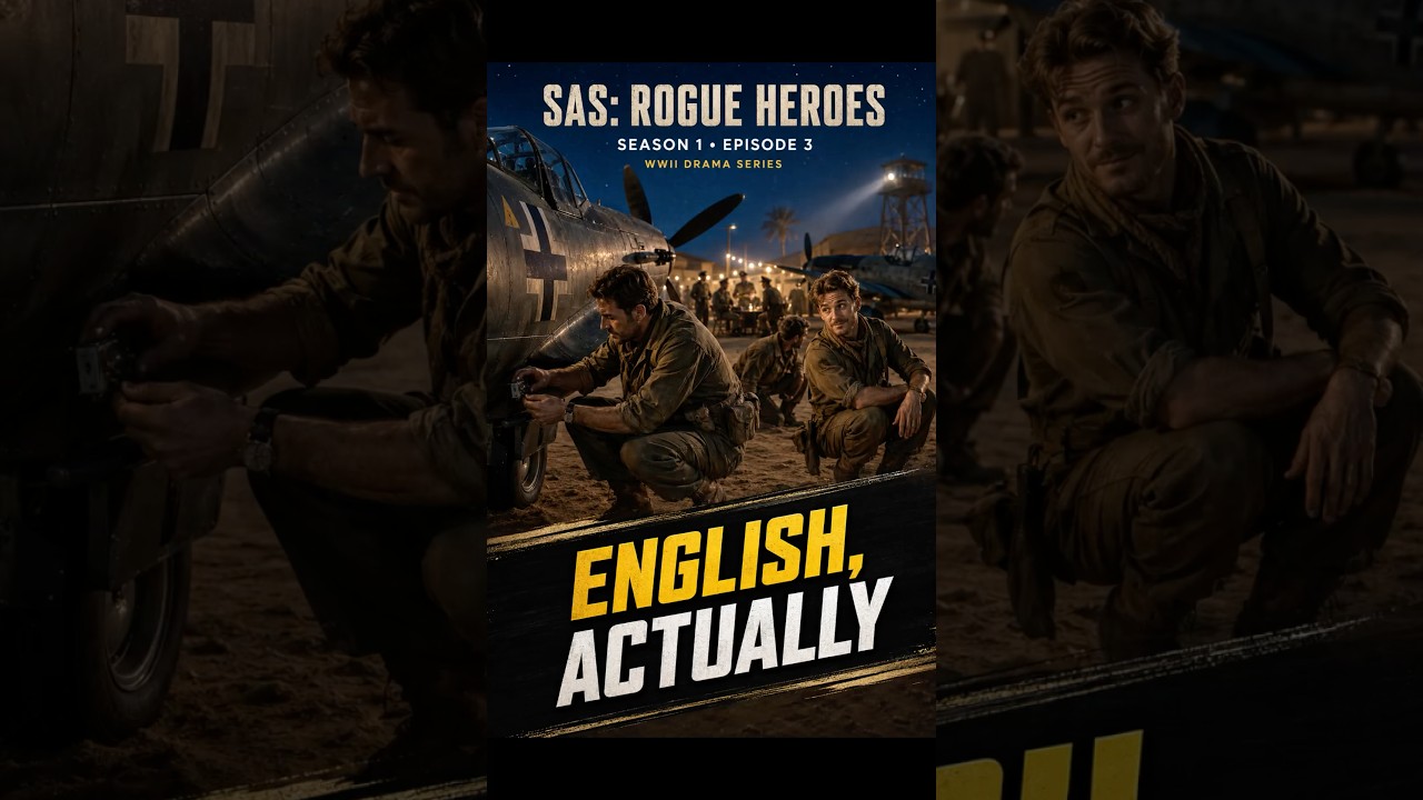 English, Actually | SAS: Rogue Heroes S1E3 “Episode Three” #shorts #movie