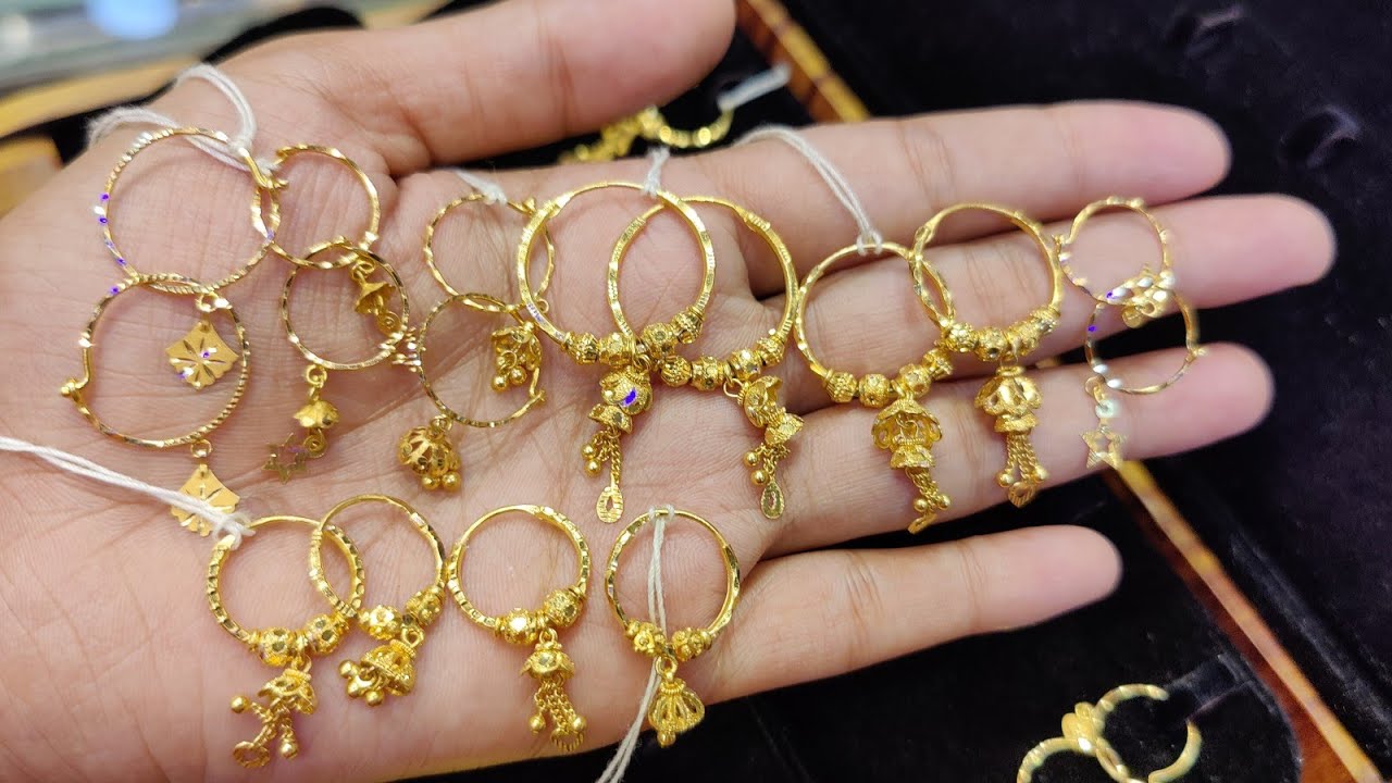 Designer Gold Earring at Rs 12000/pair | Soni Bazar | Rajkot | ID:  14582569562