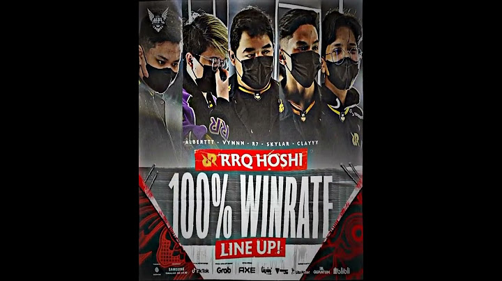 RRQ HOSHI TEAM DENGAN WINRATE 100% DI MPL SEASON 9