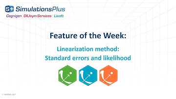 Feature of the week #150: Linearization method for standard errors and likelihood.