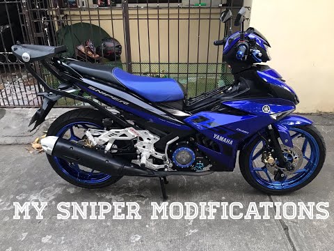 Video Sniper 150 | Y15ZR | Exciter 150 my modifications... - youtube
