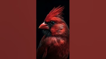 Midjourney V5 Stylize Parameter Test: Transforming Red Cardinal Portraits from Low to High