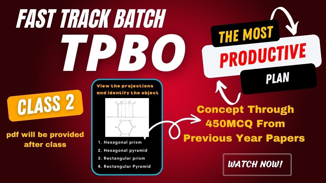 DRAWING CLASS 2 | TPBO FASTRACK BATCH