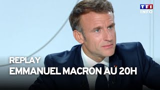 L'interview d'Emmanuel Macron au 20H de TF1 - REPLAY
