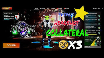 Splitgate - / Collateral / triple headshots / - mini clip - 1080p