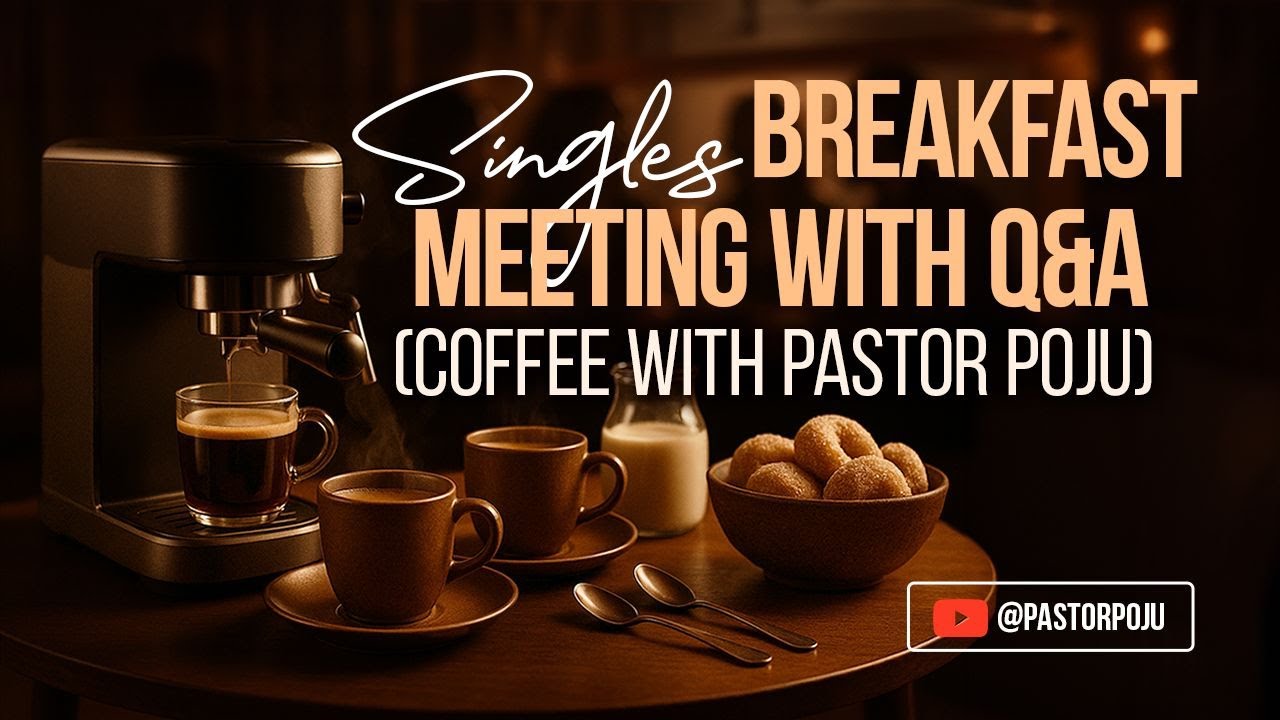 #CoffeewithPastorPoju