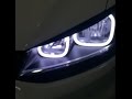 VW Fox 2017 LED em U Golf Mk7 type