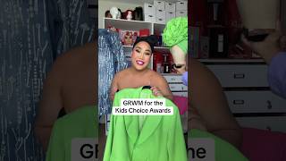💚✨🫶🏽Get Dressed With Me for the Kids Choice Awards! #grwm #fashion #nickelodeon #kca #ootd