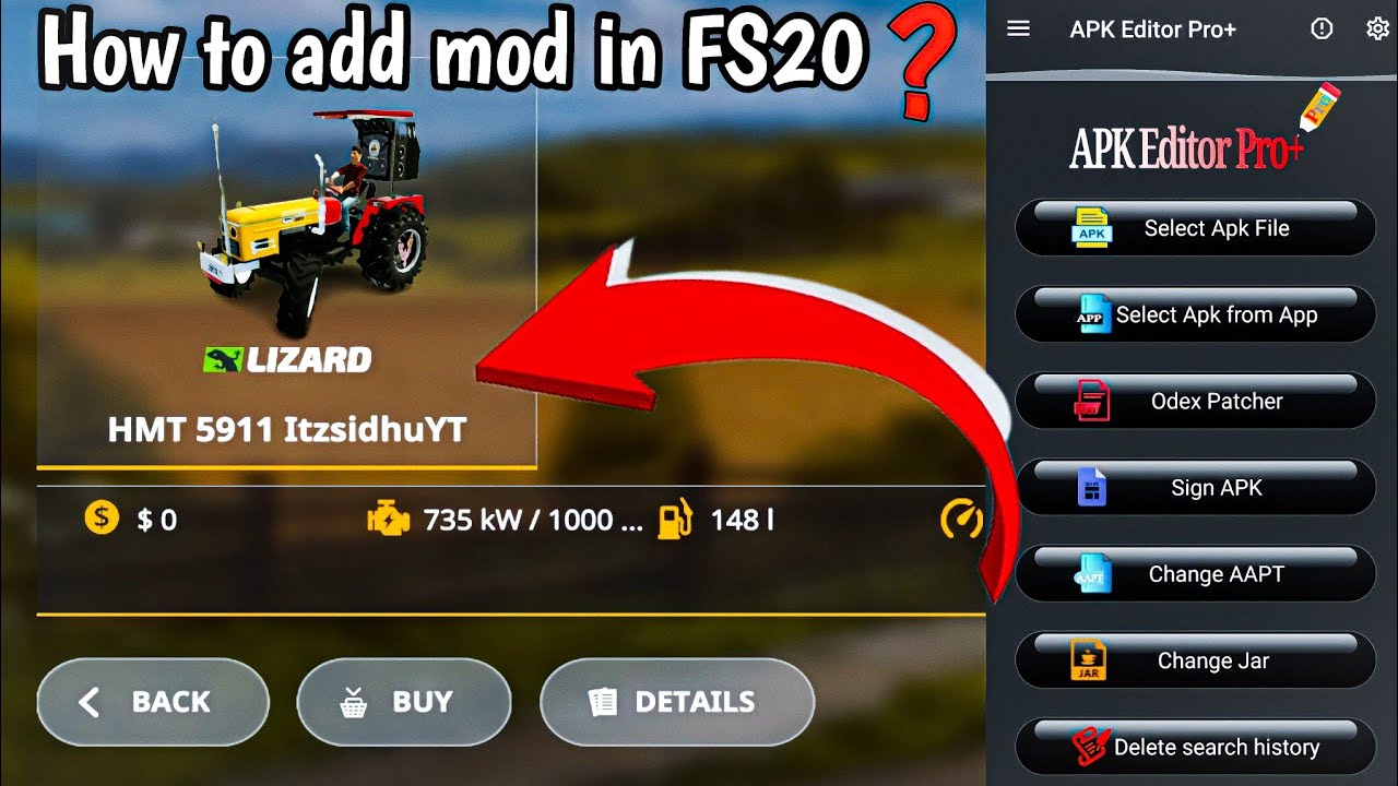 How to add mods in fs20 fs20 mod kaise add karen Build problem