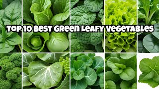 Top 10 Best Green Leafy Vegetables