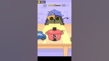 Hide & seek: cat escape| level 127 gameplay (ios,android) mobile casual game #Shorts