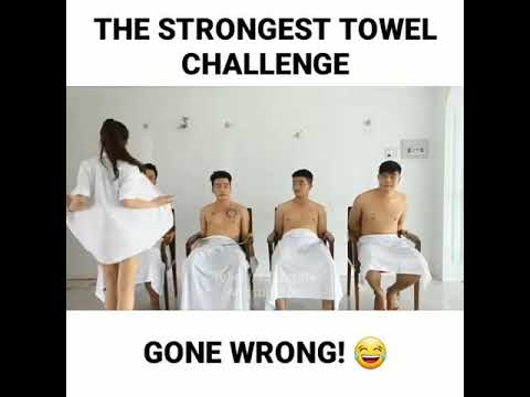 The strongest towel challenge gone WRONG !!