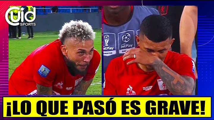 ¡DOS HINCHAS DEL JUNIOR! ASÍ TERMINARON VERGARA Y BARRIOS EN LA ACCIDENTADA FINAL DE COPA COLOMBIA