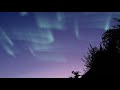 Northern lights in the sky Halloween 2021 - Aurora borealis