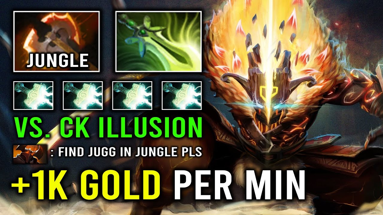 NEW Fast Jungle Guide +1K GPM Cleave Electric 1 Shot Slash Juggernaut Max Speed Dota 2