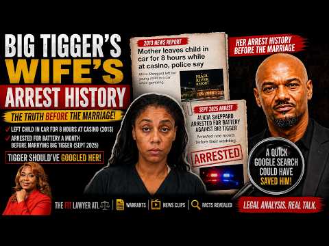 🚨 Big Tigger's Wife's SHOCKING Arrest History Before Marriage | What He Should've Known!