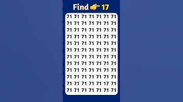 Find The Odd Number 17 #findtheoddnumber #shorts #maths #riddle #puzzle #viral #viralshorts #quiz