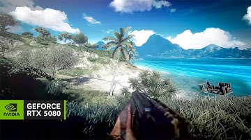 Far Cry 3 Real Life Graphics Mod Ray Tracing Definition of Insanity - 8K Gameplay