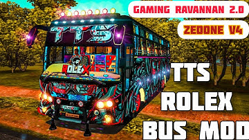 ❤️𝐓𝐓𝐒 𝐑𝐎𝐋𝐄𝐗❤️𝐁𝐔𝐒 𝐓𝐍|𝐙𝐄𝐃𝐎𝐍𝐄 𝐕𝟒 𝐁𝐔𝐒 𝐌𝐎𝐃|𝐆𝐀𝐌𝐈𝐍𝐆 𝐑𝐀𝐕𝐀𝐍𝐀𝐍 𝟐.𝟎 𝐁𝐔𝐒 𝐌𝐎𝐃|#bussid #shektamilan #keralamods