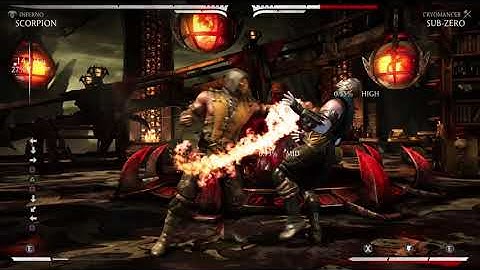 Scorpion reset combo mkx