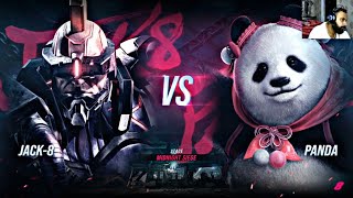 Jack-8 vs Panda (Hardest AI) - Tekken 8