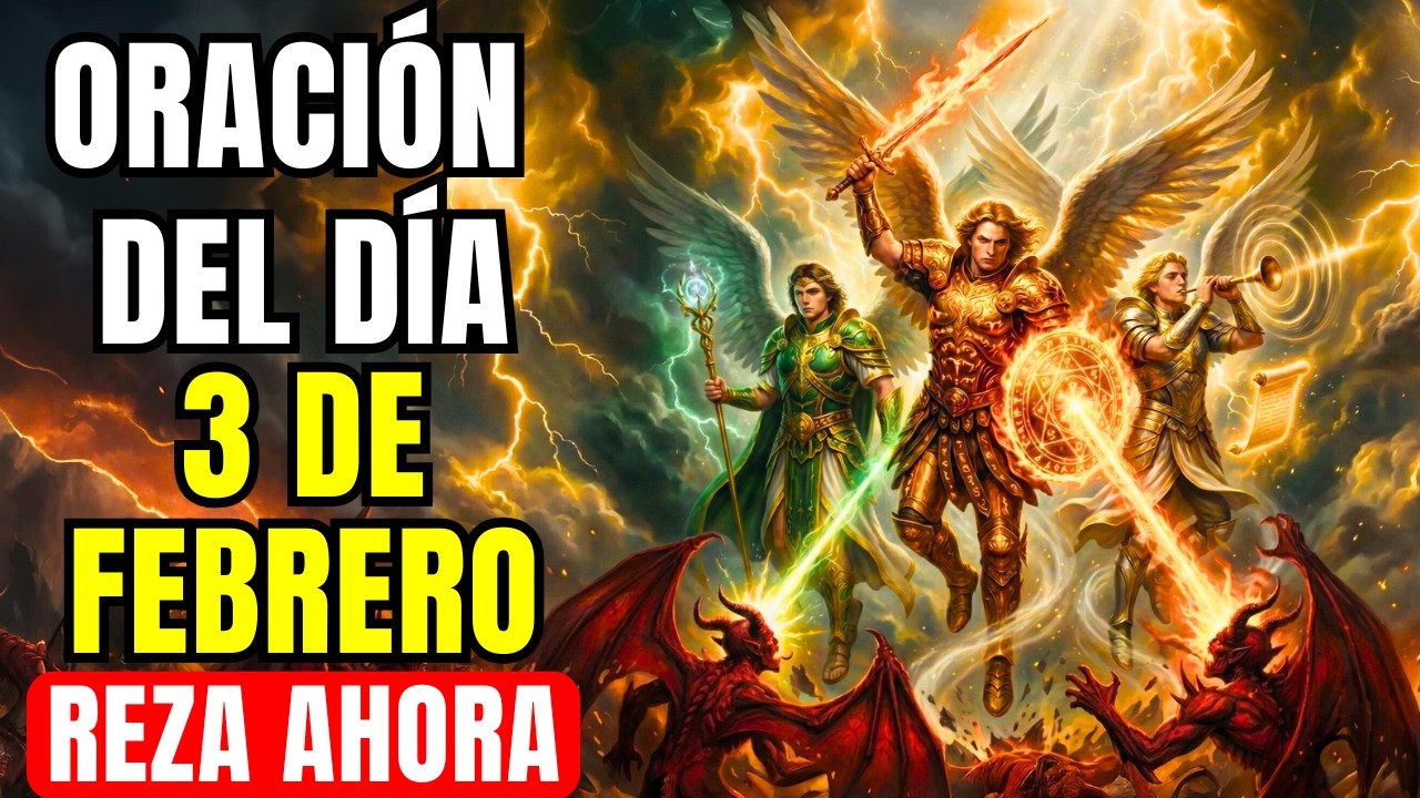 Oración de los 3 Arcángeles por PROTECCIÓN y Ruptura de Maldiciones HOY — Reza Conmigo