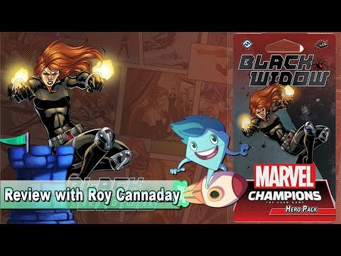 Marvel Champions: The Card Game – Black Widow Hero Pack Review   with Roy Cannaday