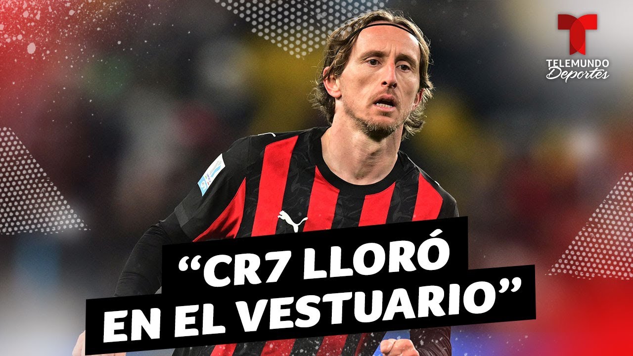 Luka Modric recuerda el día que Mourinho hizo llorar a Cristiano Ronaldo | Telemundo Deportes
