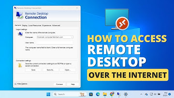 Access Remote Desktop Over the Internet [Outside Network]