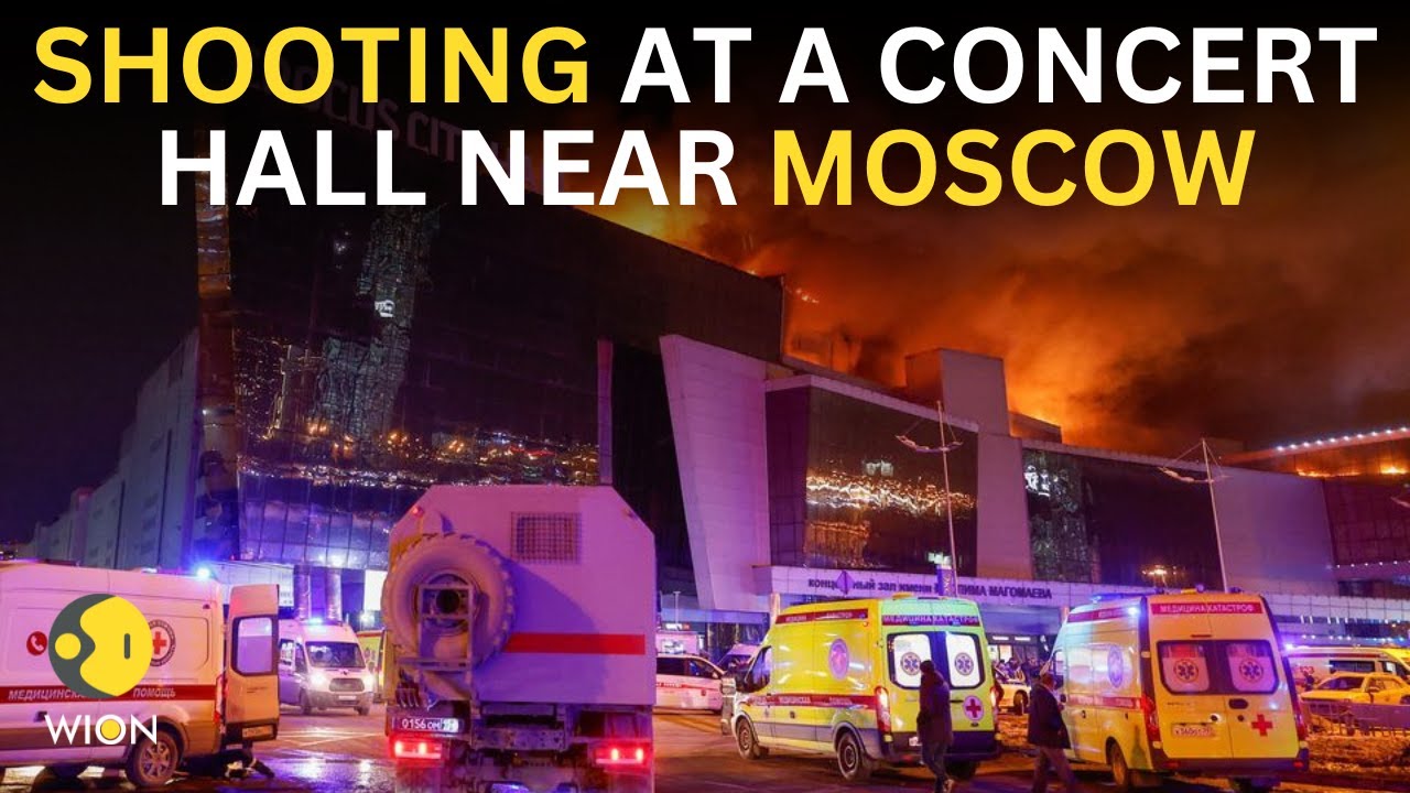 Russia LIVE: Gunmen kill at least 40 in attack at concert hall near Moscow | WION LIVE