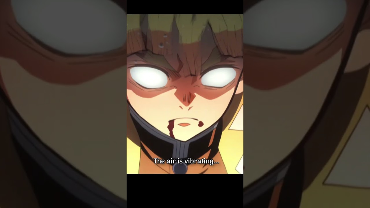 Demon slayer -  zenitsu thunder breathing