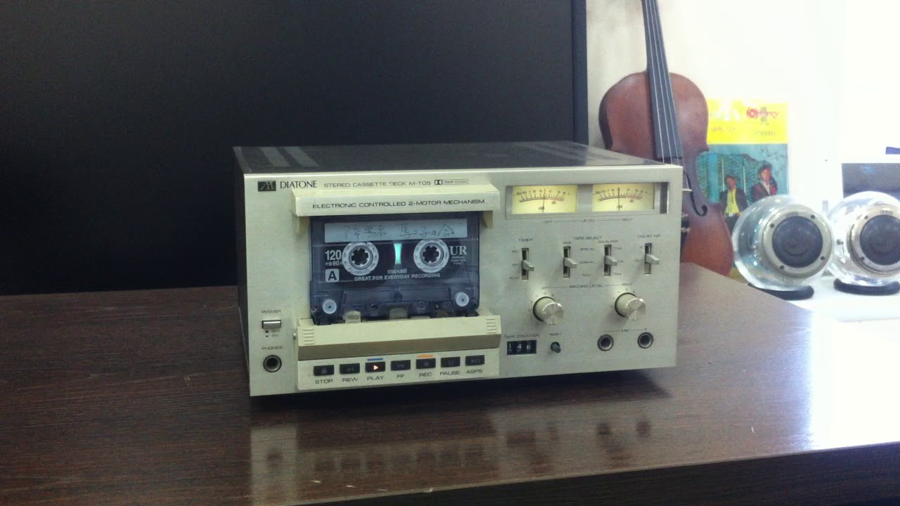 M9177 DIATONE ダイヤトーン ステレオカセットデッキ M-T05 DIATONE M-T05 ￥68,000 (1978 год) - YouTube