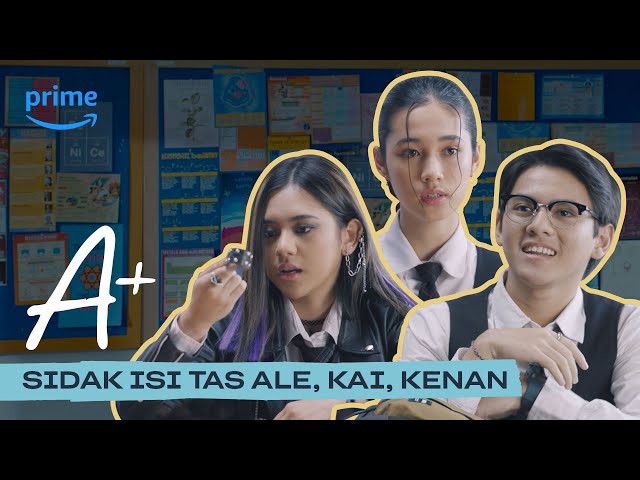 Sidak Isi Tas Ale, Kai, dan Kenan | A+ | Ziva Magnolya, Rey Bong, Nurra Datau class=